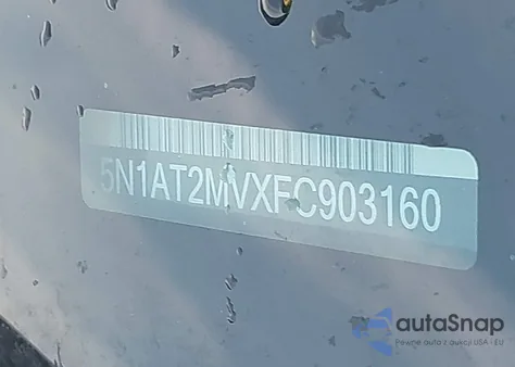 2015 Nissan Rogue Sl from USA, damaged, VIN 5N1AT2MVXFC903160